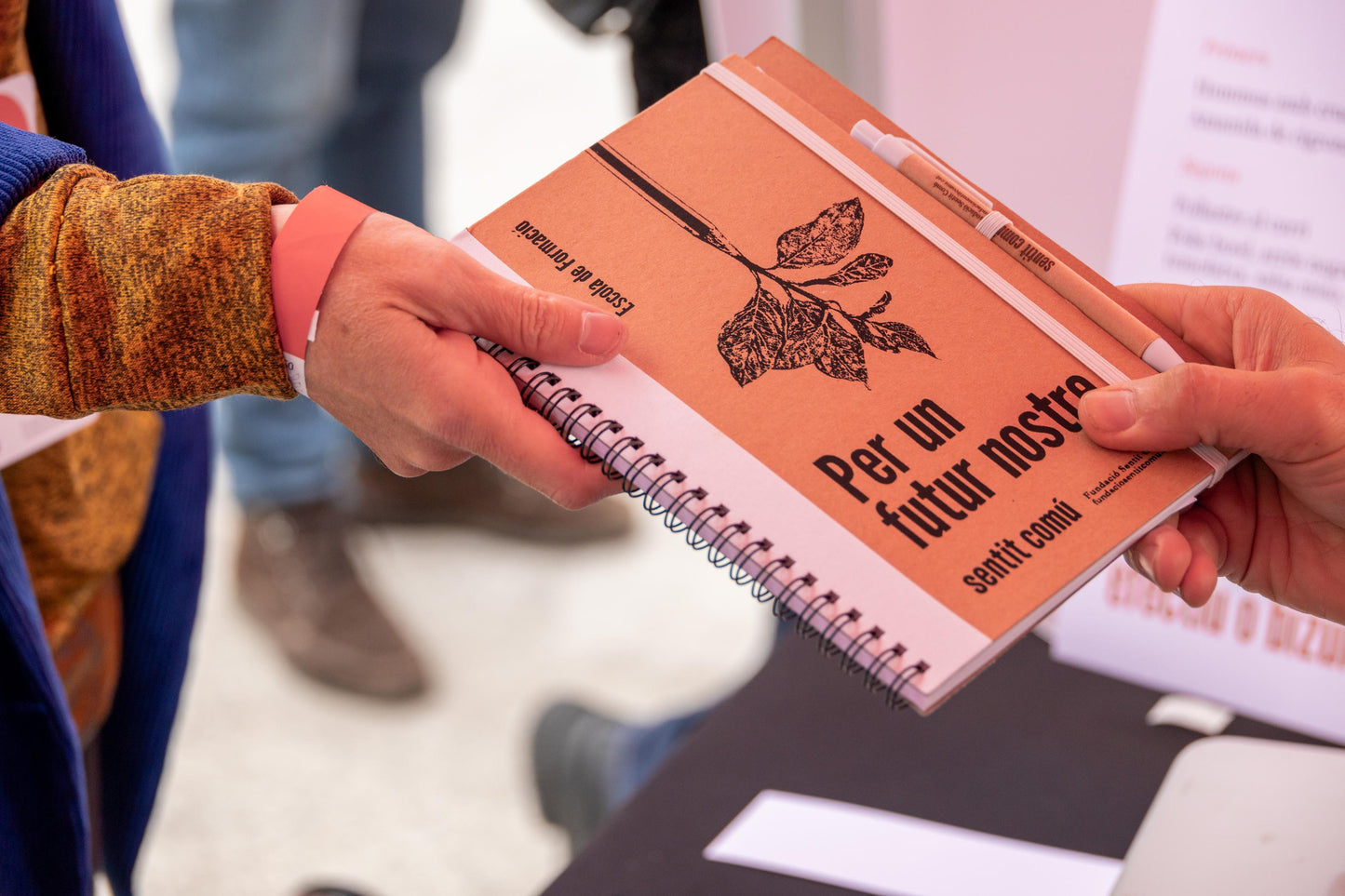 Libreta de la Jornada Per Un Futur Nostre