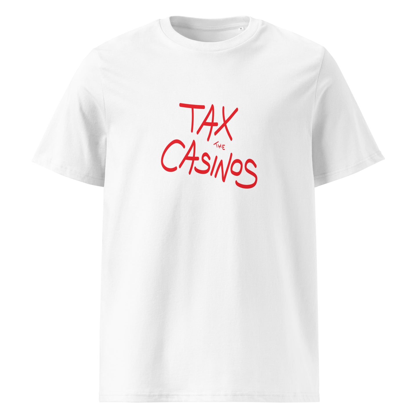 Samarreta "Tax the Casinos"