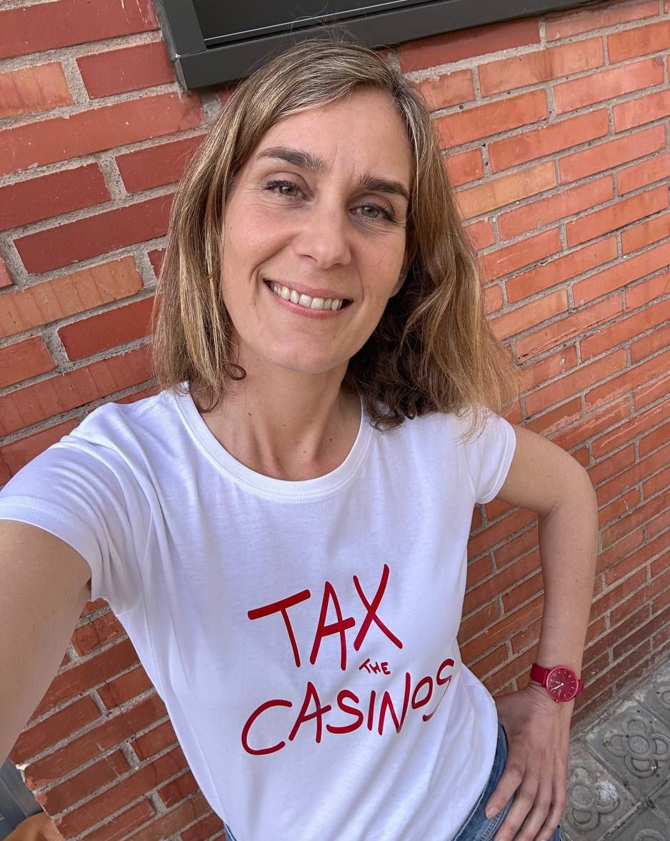 Samarreta "Tax the Casinos"